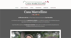 Desktop Screenshot of casamarcellino.com