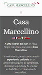 Mobile Screenshot of casamarcellino.com